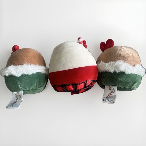 Squishmallows Minis Set  4.5" Alten Milk For Santa Gina Cookies 2023 Christmas - Picture 2 of 5